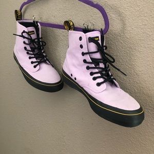 Dr. Martens Canvas Lace Up Boots